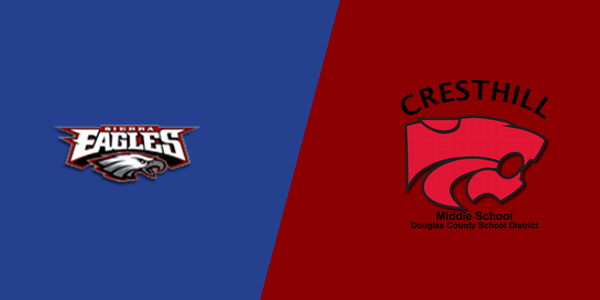 Sierra Middle School vs. Cresthill Middle School