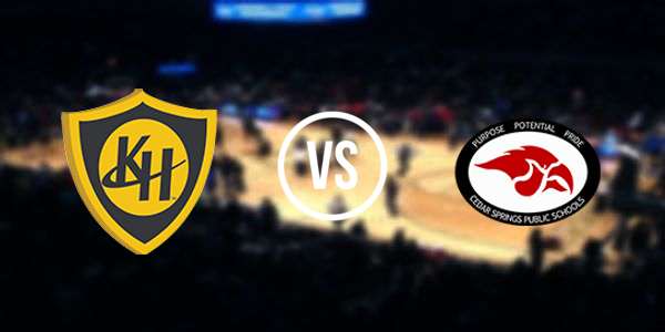 Kenowa Hills High School vs. Cedar Springs High School