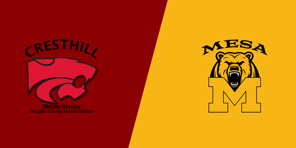 Cresthill Middle School vs. Mesa Middle School