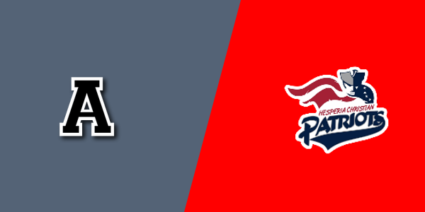 Away vs. Hesperia Christian High School