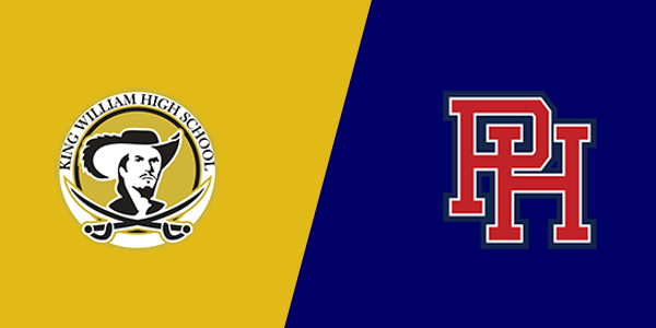King William High School vs. Patrick Henry  High School - Ashland
