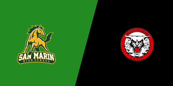San Marin High School vs. Marin Academy High School