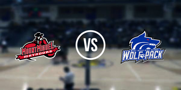 West Hills High School vs. Mount Miguel High School