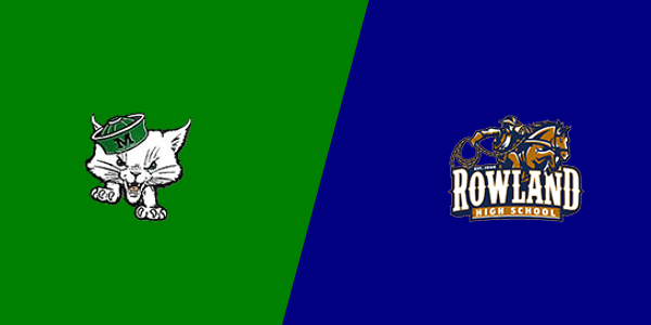 Monrovia High School vs. Rowland High School