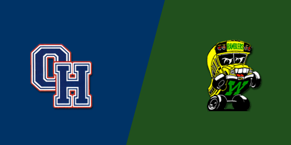 Oak Hill High School vs. Winthrop High School