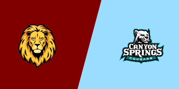 Arlington High School vs. Canyon Springs High School