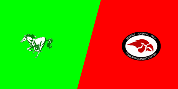 Coopersville High School vs. Cedar Springs High School