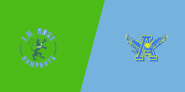 J.H. Rose High School vs. Charles B Aycock High School