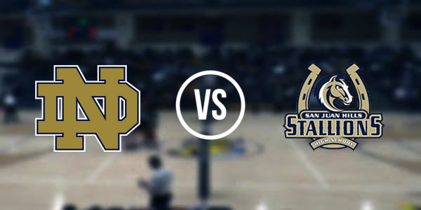 San Juan Hills High School vs. Notre Dame High School