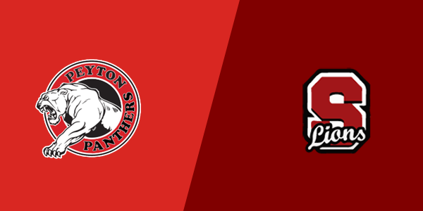 Peyton High School vs. Swink High School