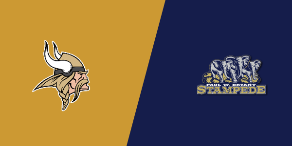 Jasper High School vs. Paul W. Bryant High School