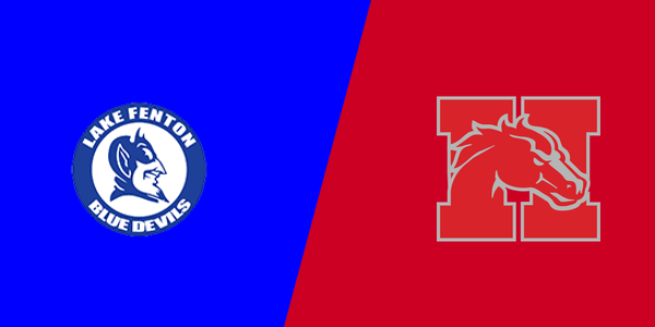 Lake Fenton High School vs. Holly High School