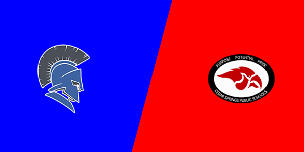 Sparta High School vs. Cedar Springs High School