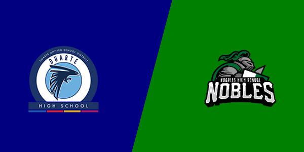 Duarte High School vs. Nogales High School