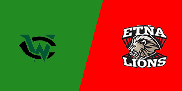 Etna Lions vs Weed Cougars