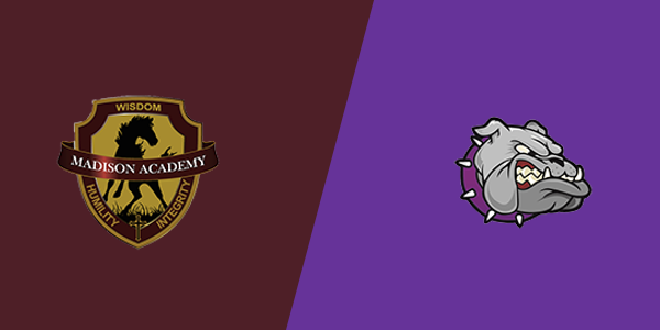 Madison Academy vs. Hanceville High School