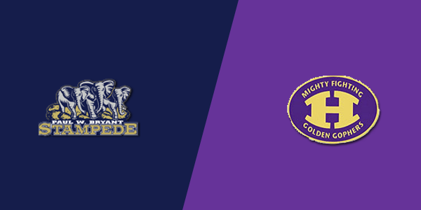 Paul W. Bryant High School vs. Hueytown High School