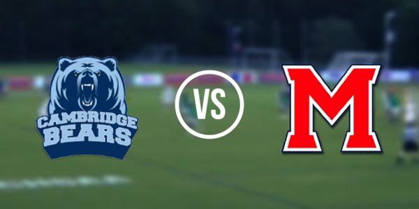 Cambridge High School vs Milton High School