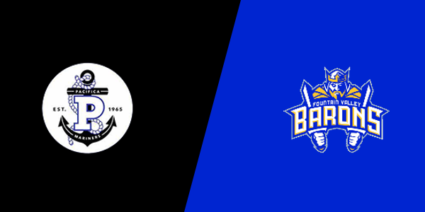 Pacifica High School - Garden Grove vs. Fountain Valley High School
