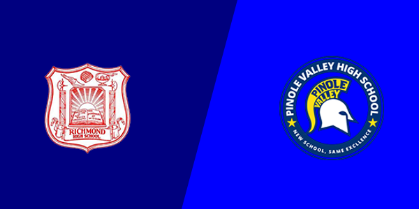 Richmond High School vs. Pinole Valley High School