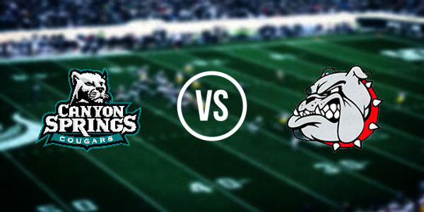 Canyon Springs High School vs Hemet High School