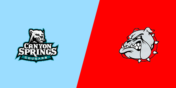 Canyon Springs High School vs. Hemet High School