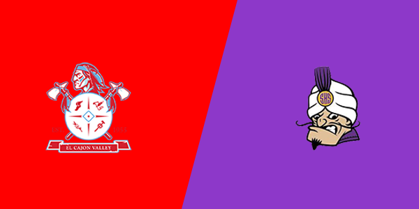 El Cajon Valley High School vs. Santana High School