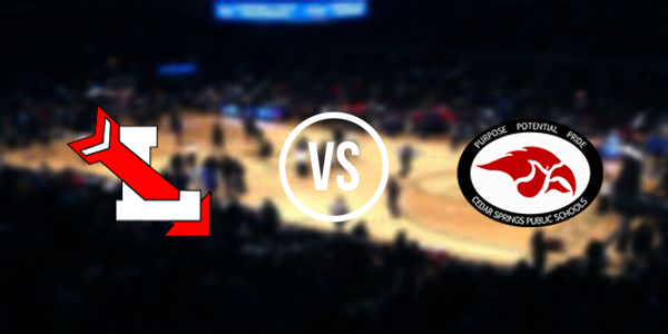 Lowell High School vs. Cedar Springs High School