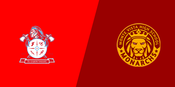 El Cajon Valley High School vs. Monte Vista High School - Spring Valley
