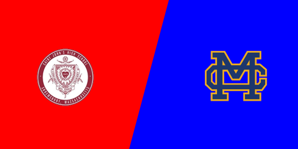 St John's High School vs. Malden Catholic High School