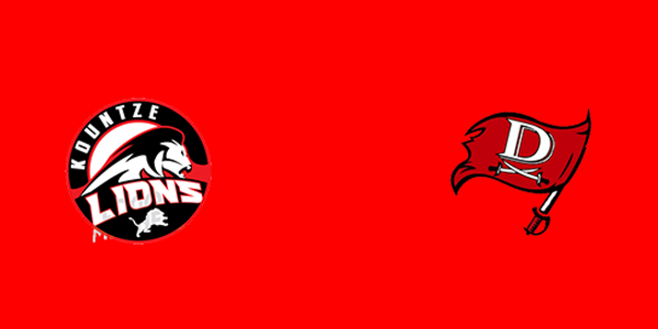 Kountze High School vs. Deweyville High School