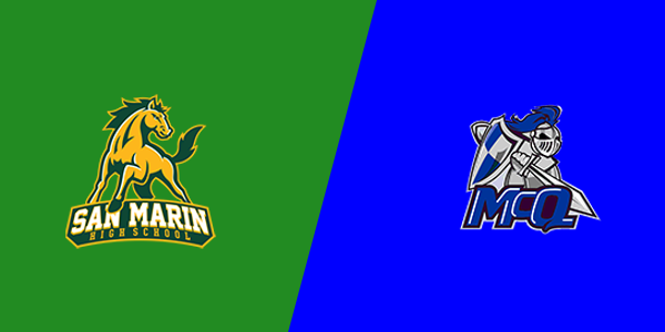 San Marin High School vs. McQueen High School