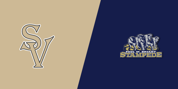 Sipsey Valley High School vs. Paul W. Bryant High School
