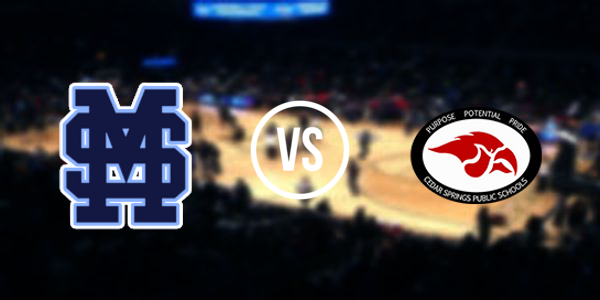 Mona Shores High School vs. Cedar Springs High School