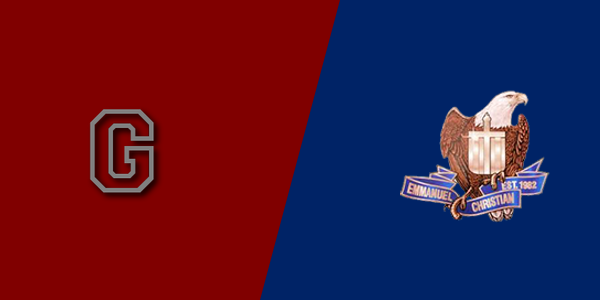 Grace Baptist Christian School vs. Emmanuel Christian School