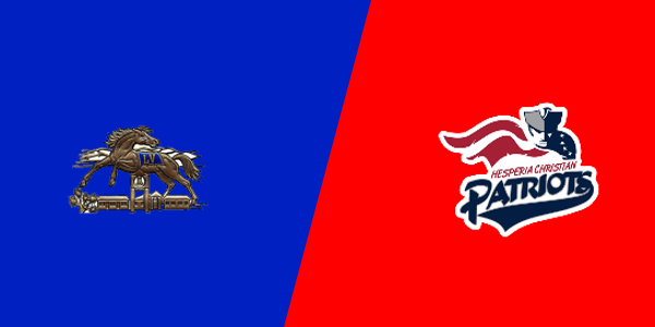 Lucerne Valley High School vs. Hesperia Christian High School