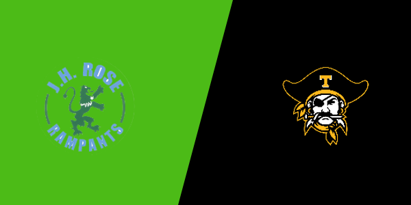 J.H. Rose High School vs. Topsail High School