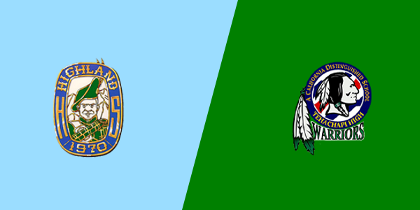 Highland High School vs. Tehachapi High School