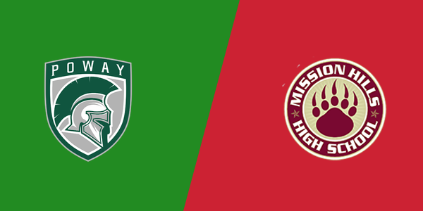 Poway High School vs. Mission Hills High School