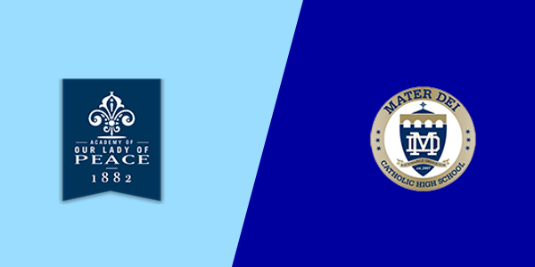 Academy of Our Lady of Peace High School vs. Mater Dei Catholic High School