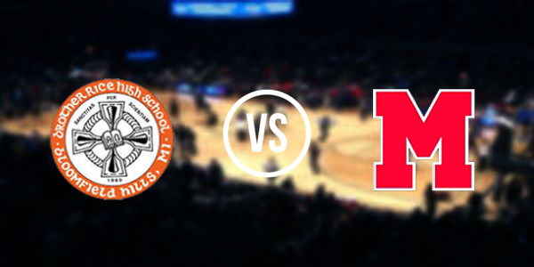 Orchard Lake St. Mary's vs. Brother Rice High School