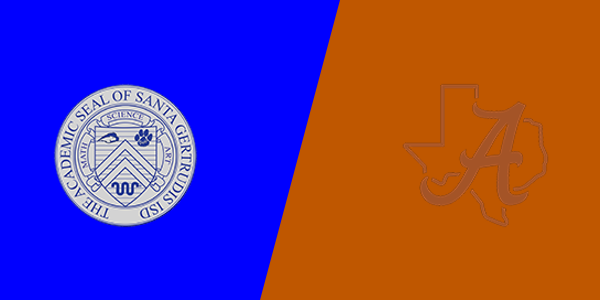Santa Gertrudis Academy vs. Alice High School