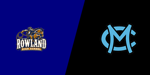 Rowland High School vs. Montclair High School