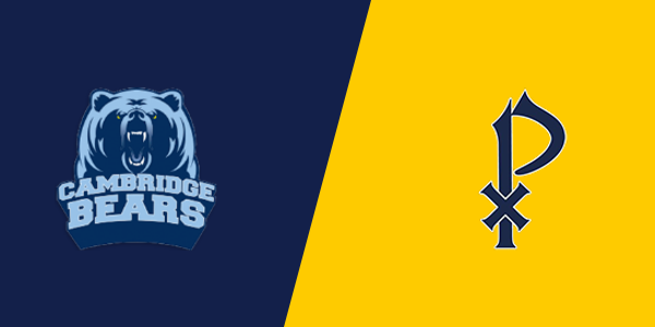 Cambridge High School vs. St. Pius X Catholic High School