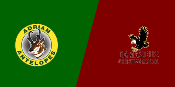 Adrian High School vs. Damascus Christian High School