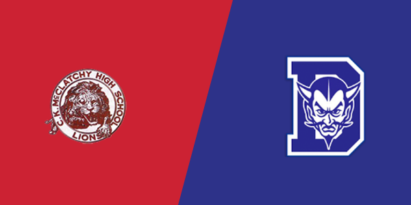 CK McClatchy High School vs. Davis Senior High School