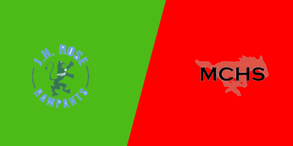 J.H. Rose High School vs. Middle Creek High School