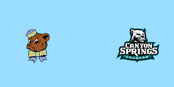 Bloomington High School vs. Canyon Springs High School