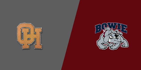 Oxon Hill High School vs. Bowie High School