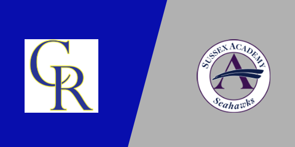 Caesar Rodney High School vs. Sussex Academy